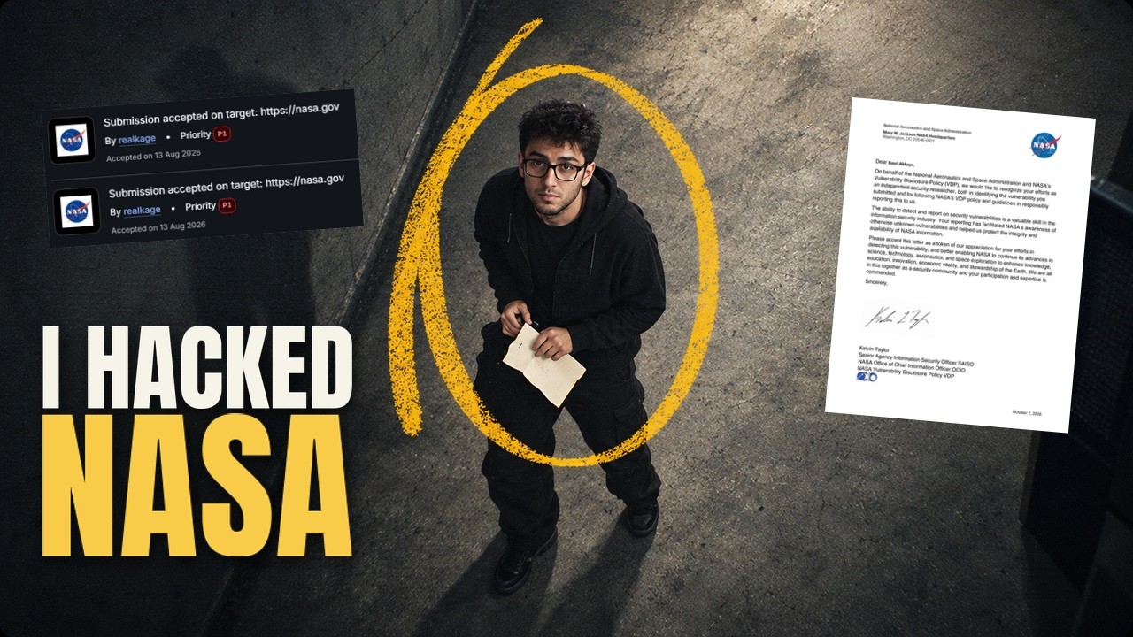 NASA’yı Hackledim, Bana Teşekkür Ettiler! | 3 Güvenlik Açığı