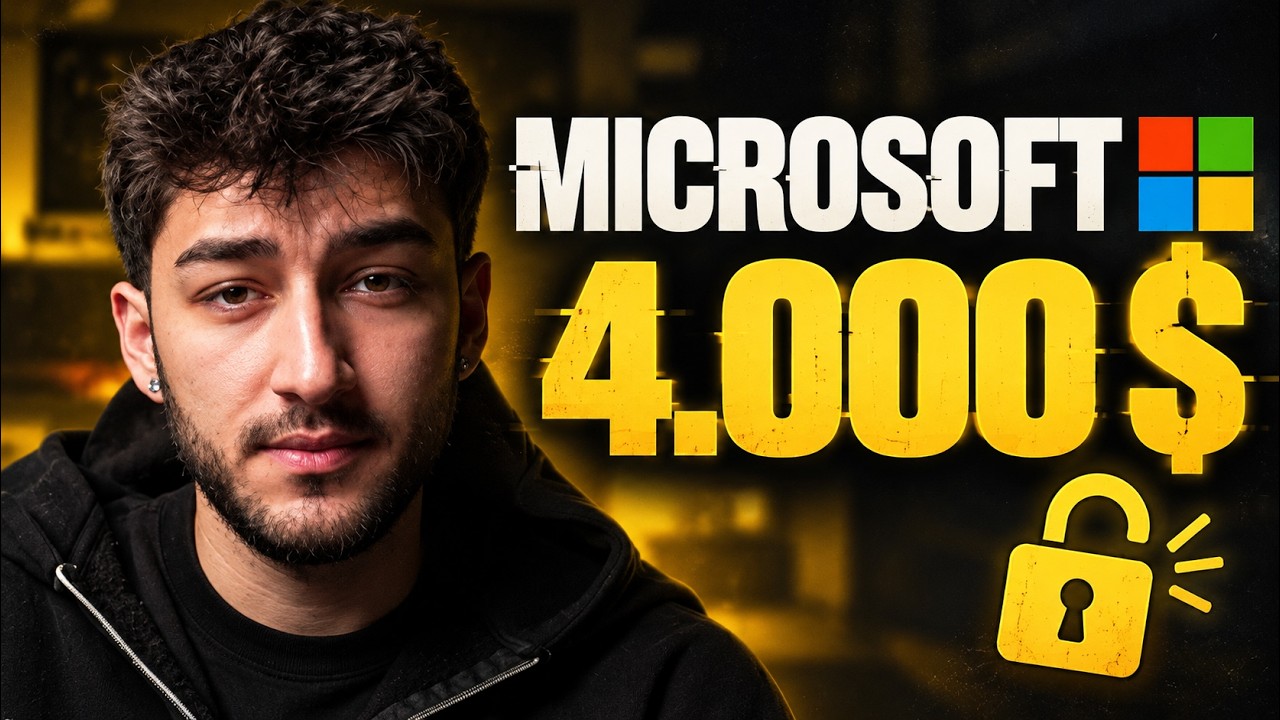 Microsoft’u Hackledim, Bana 4.000 Dolar Ödediler!